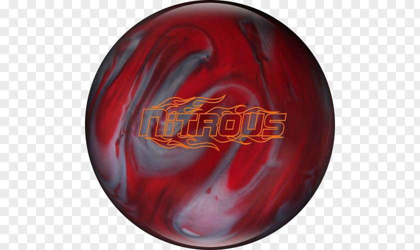 Silver Red Nitrous Bowling Balls PNG