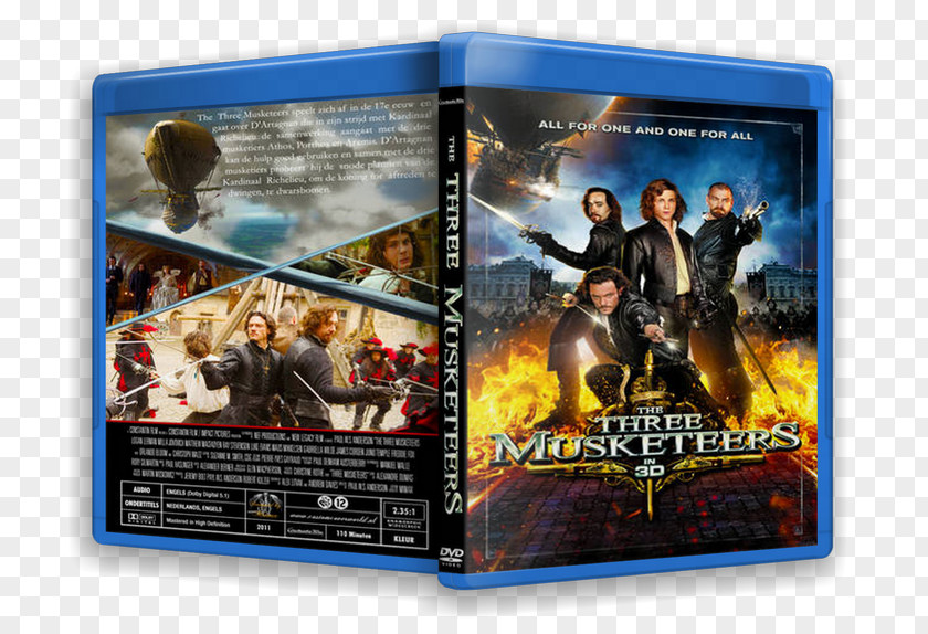 3 MUSKETEERS The Three Musketeers Film DVD Art PNG