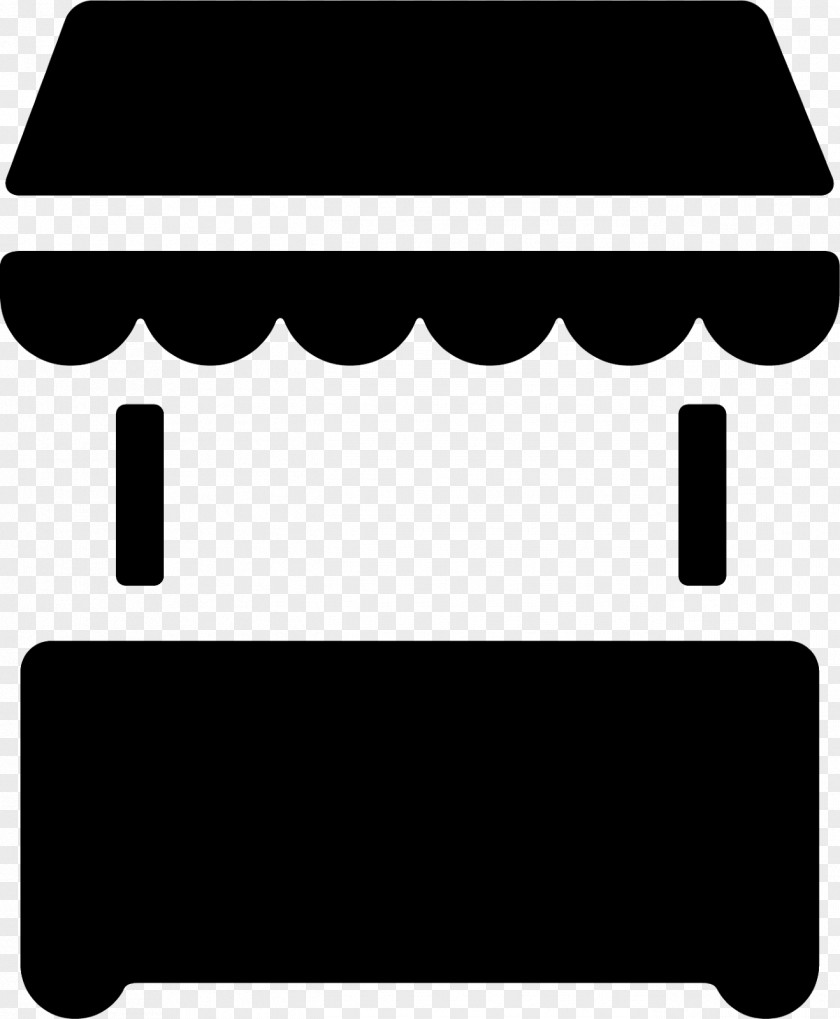 Blackandwhite Rectangle Table Cartoon PNG