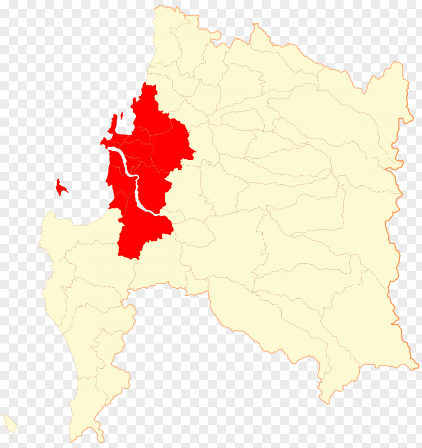 Chile Map Concepción Province, Location Area PNG
