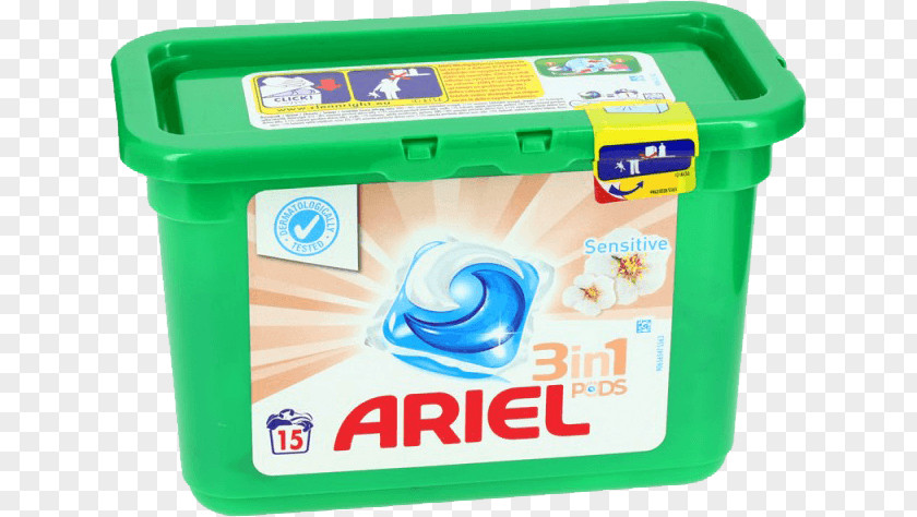 Laundry Detergent Ariel 3 In 1 Pods Regular Washing Tablets PNG