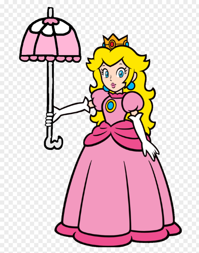 Peach Parasol Princess Mario Bros. Daisy Yoshi Super PNG
