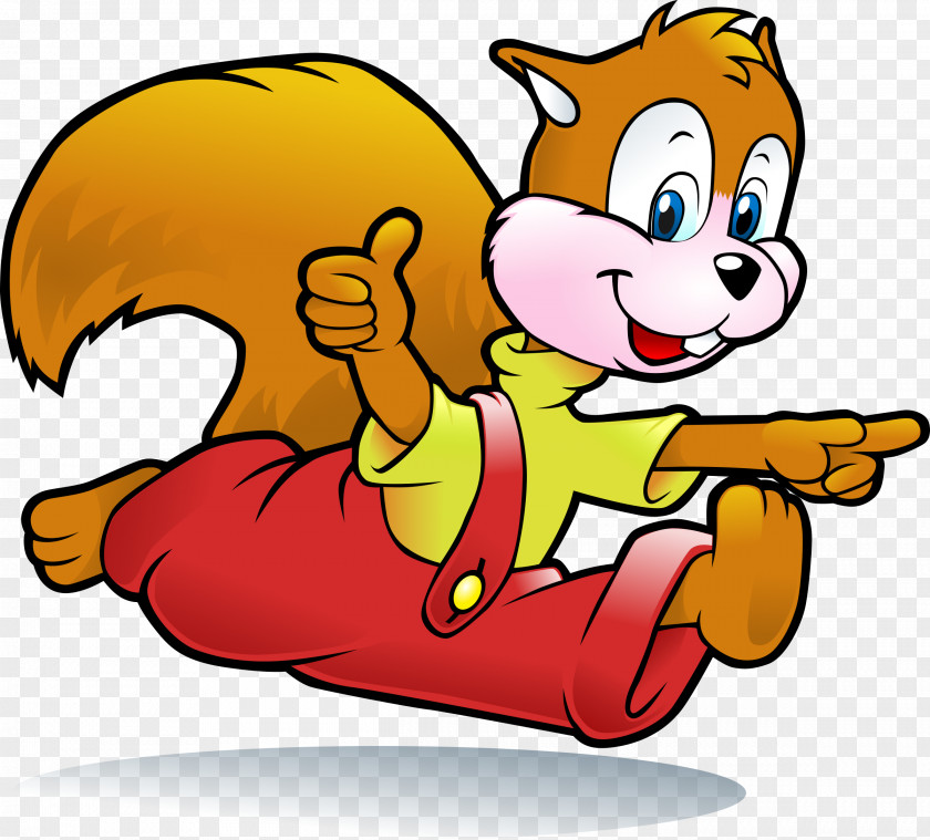 Squirrel Running Clip Art PNG