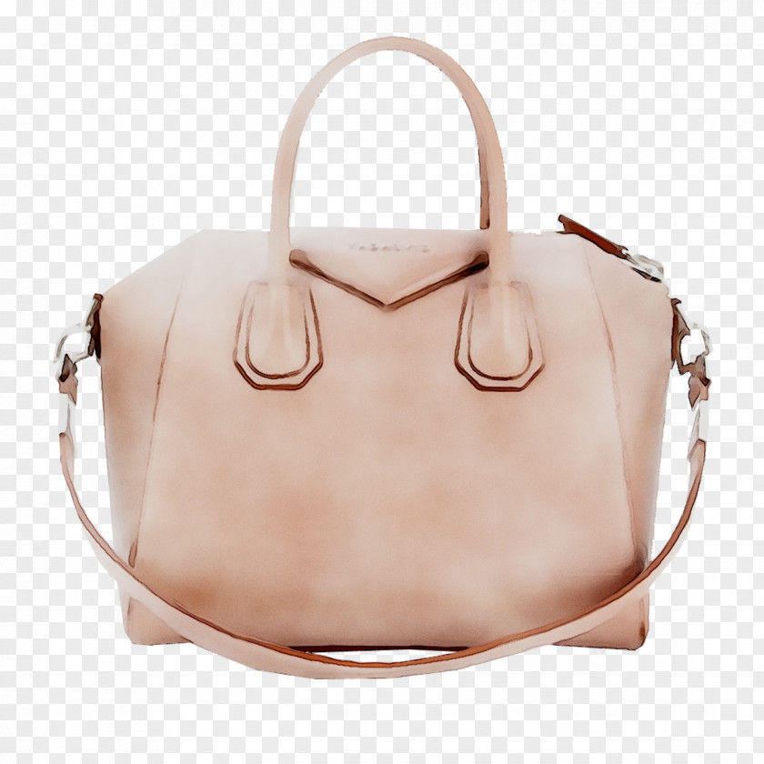 Tote Bag Shoulder M Leather Strap PNG