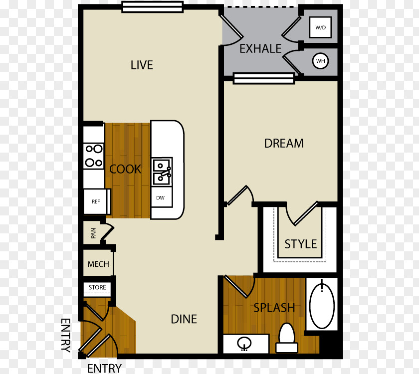 Apartment Sendero Gateway Homes House Place Floor Plan PNG