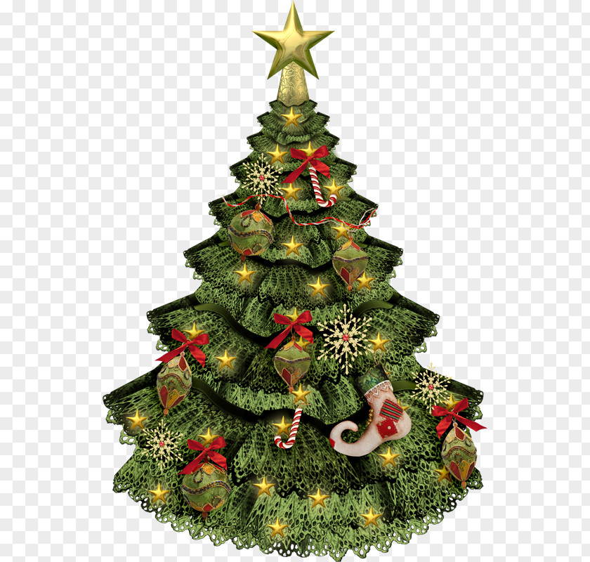 Christmas Tree New Year Ornament Day Spruce PNG