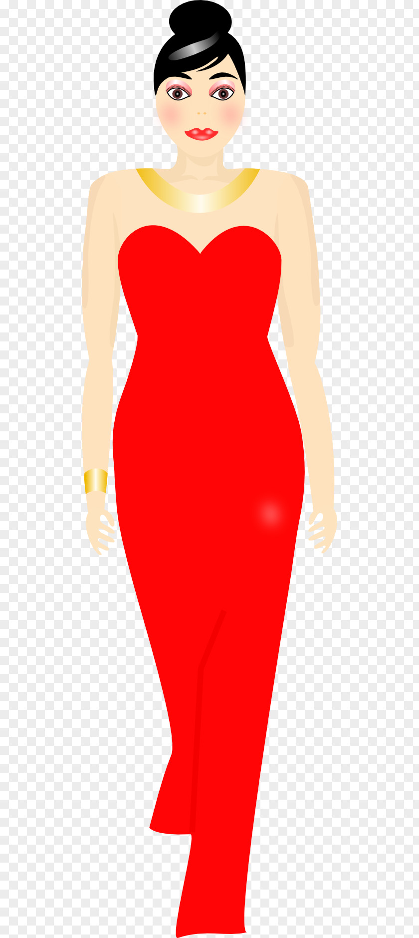 Formal Cliparts Dress Wear Prom Gown Clip Art PNG