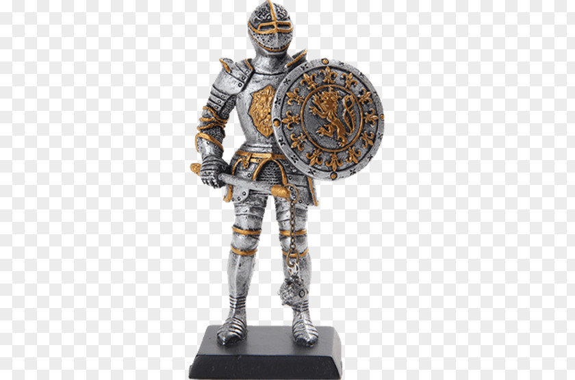 Knight Figurine King Arthur Statue Sculpture PNG