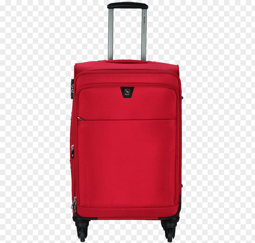 Red Suitcase PNG