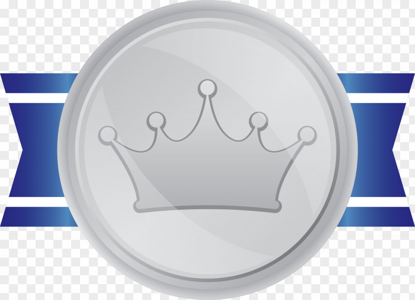 Silver Badge Award PNG