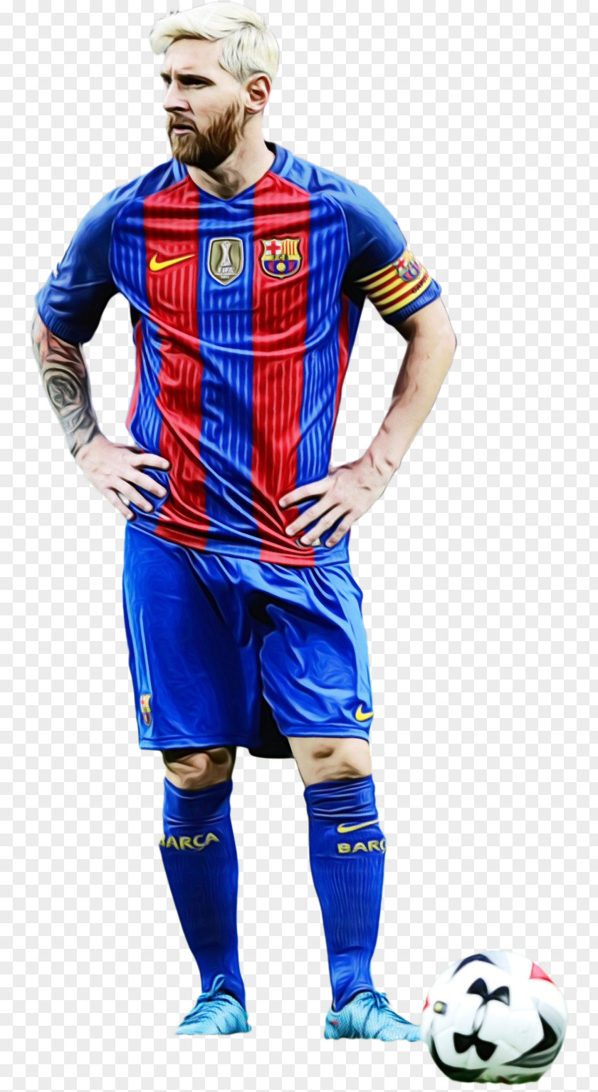 Soccer Player Sleeve Messi Cartoon PNG