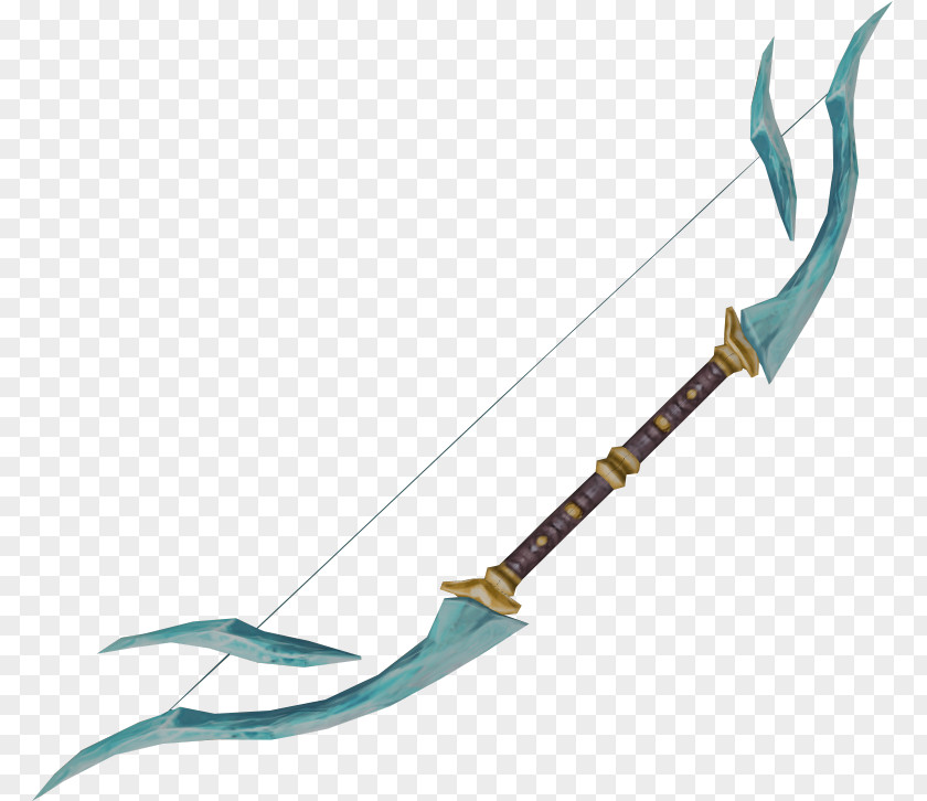 Crystal RuneScape Bow And Arrow The Elder Scrolls V: Skyrim Recurve PNG