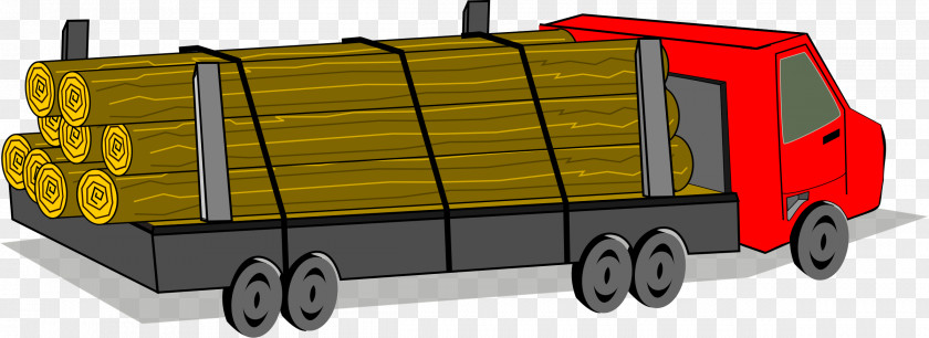 Dump Truck Car Pickup Logging Lumberjack PNG