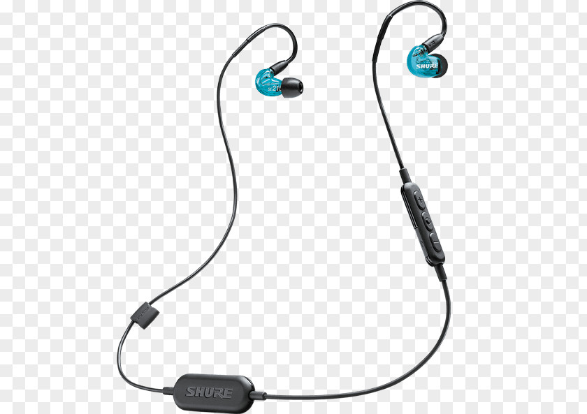 Headphones Shure SE215 Microphone シュア RMCE-BT1 PNG