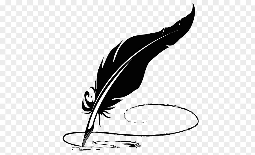 Pen Paper Quill Feather Clip Art PNG