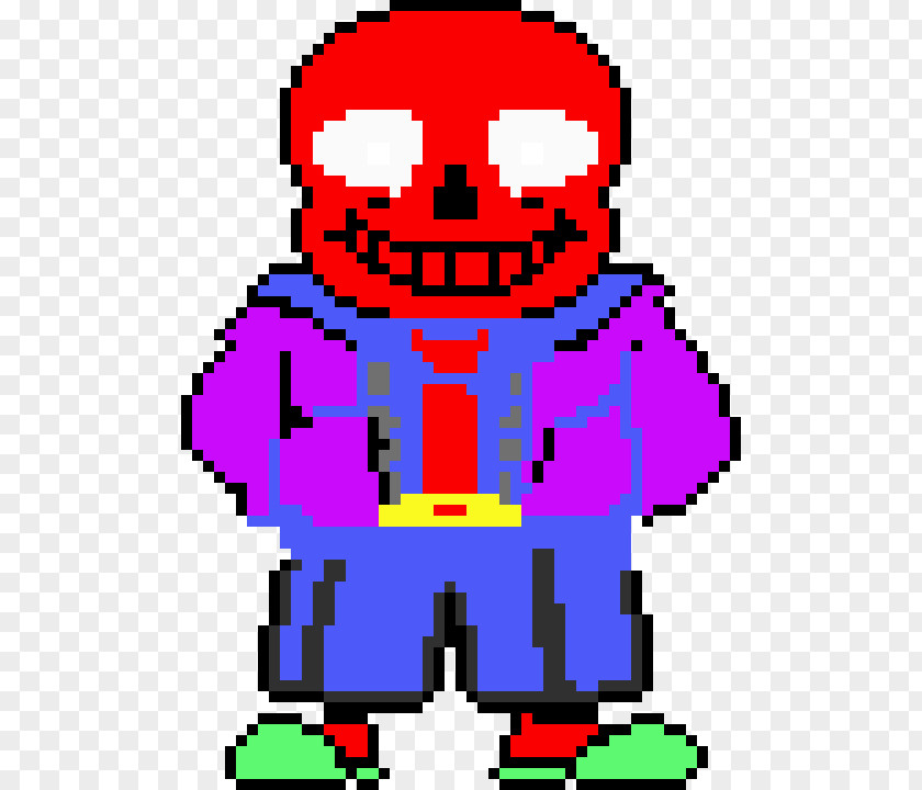 Sans In Game Sprite Pixel Art Fan Cartoon PNG