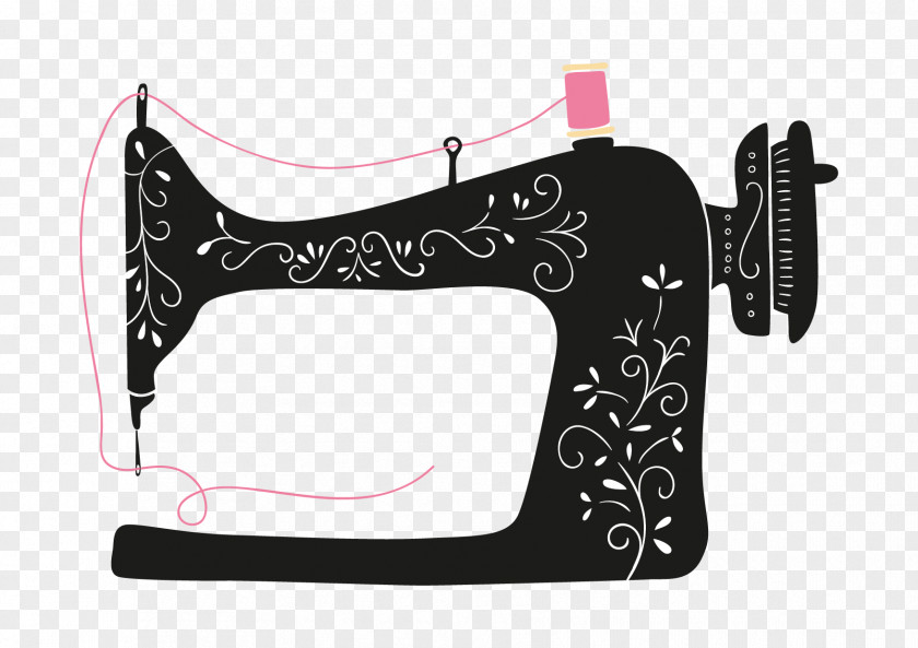 Embroidery Machine Clip Art Sewing Machines Hand-Sewing Needles PNG