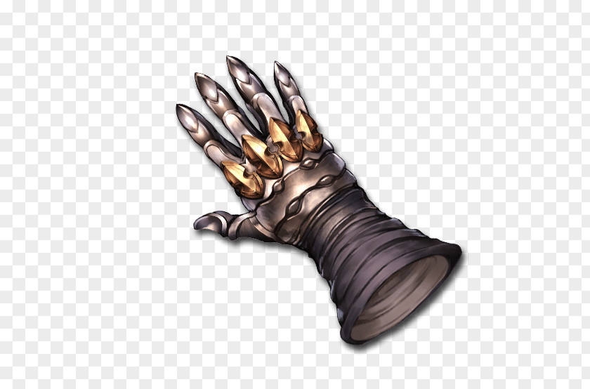 Granblue Fantasy Brass Knuckles Finger Glove PNG