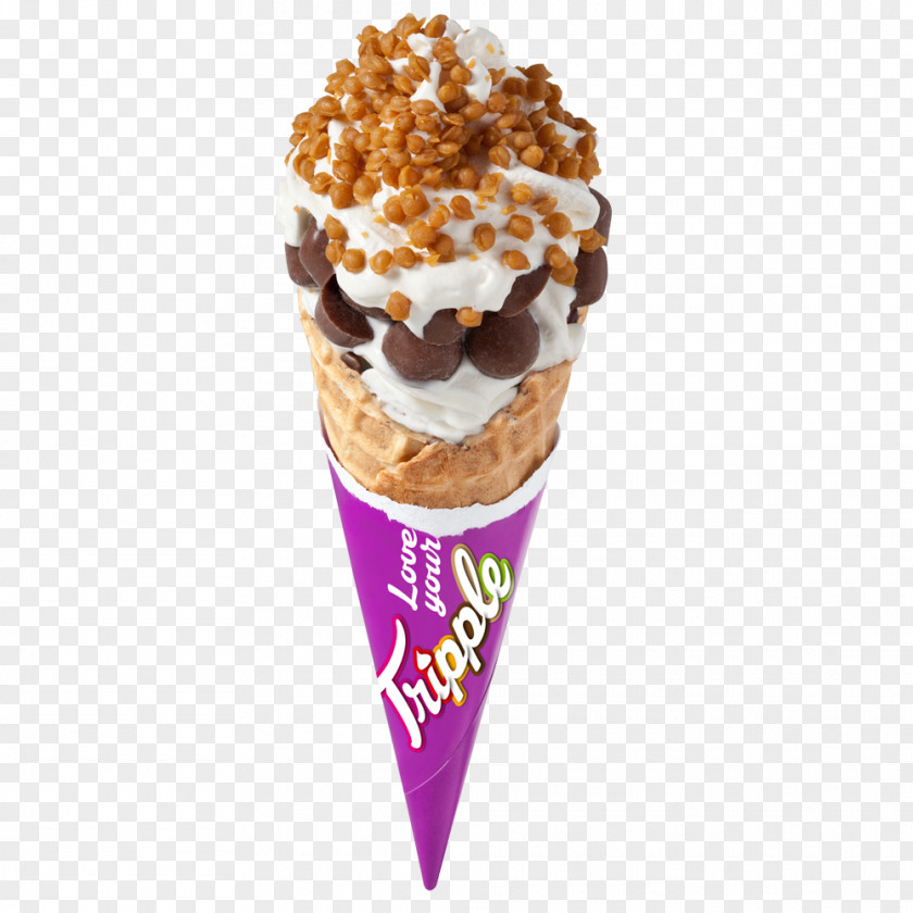 Ice Cream Sundae Cones Flavor PNG