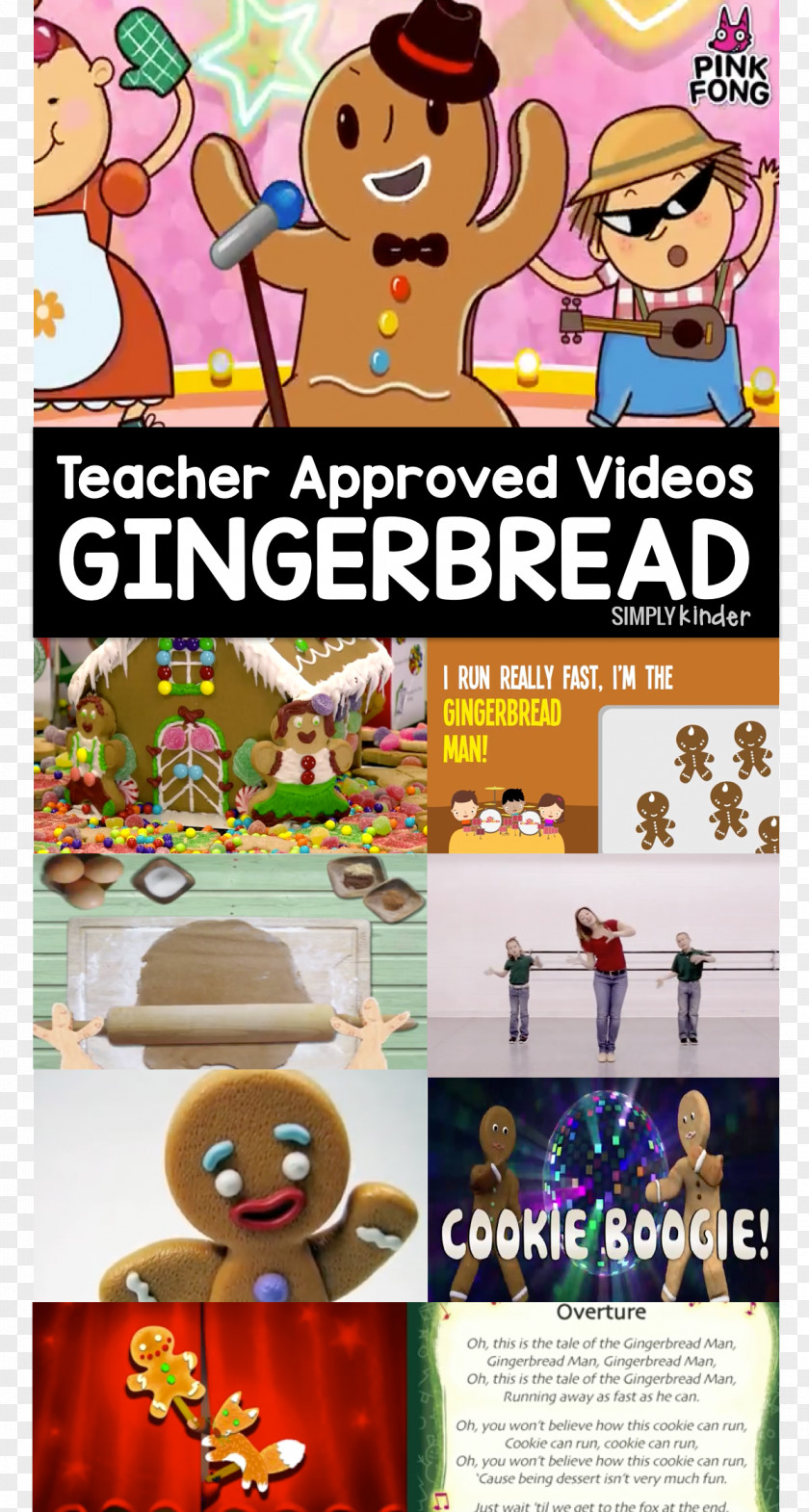 Pinkfong The Gingerbread Man House Biscuits PNG