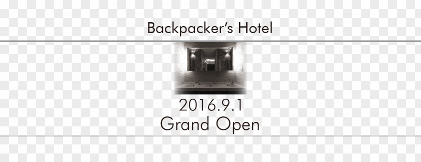 Backpacker Hostel Brand Line Angle Font PNG