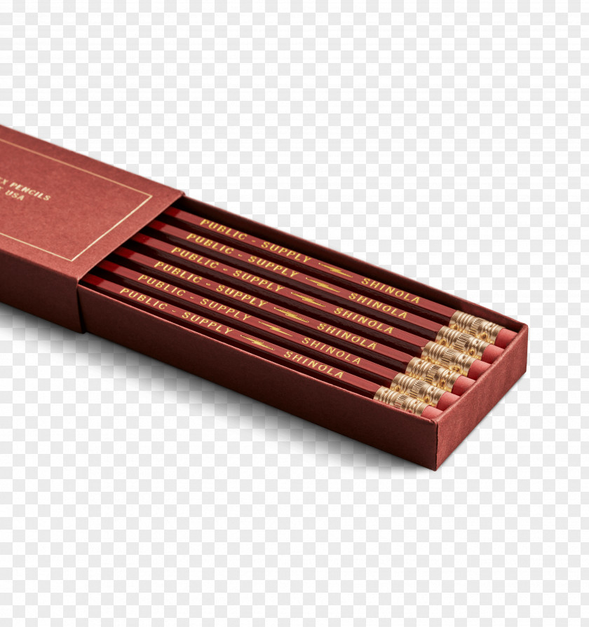 Pencil Pen & Cases Box Drawing Shinola PNG