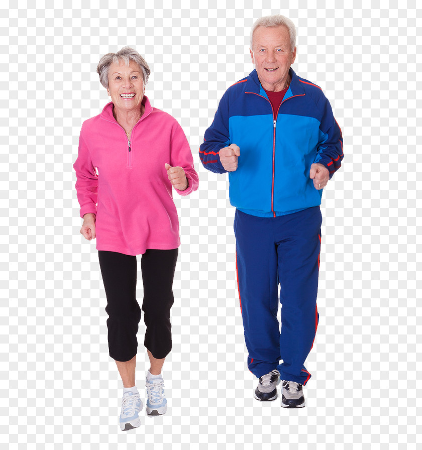 Running People Image Physical Exercise Old Age Fitness Weight Training Health PNG
