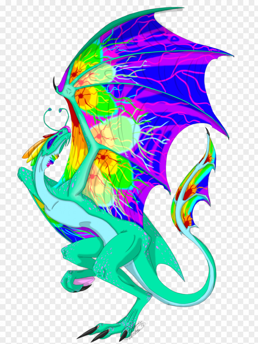 Triple Rainbow Dragon DeviantArt Art Museum Illustration PNG