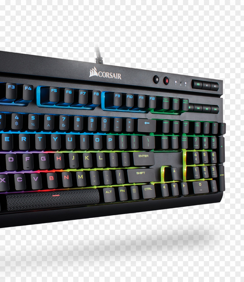 US Computer Keyboard RGB Color Model Backlight Gaming KeypadTeclado Corsair K68 Mechanical English PNG