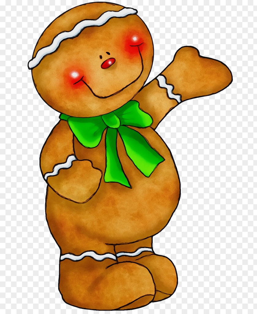 Character Created By Fruit Watercolor Christmas PNG