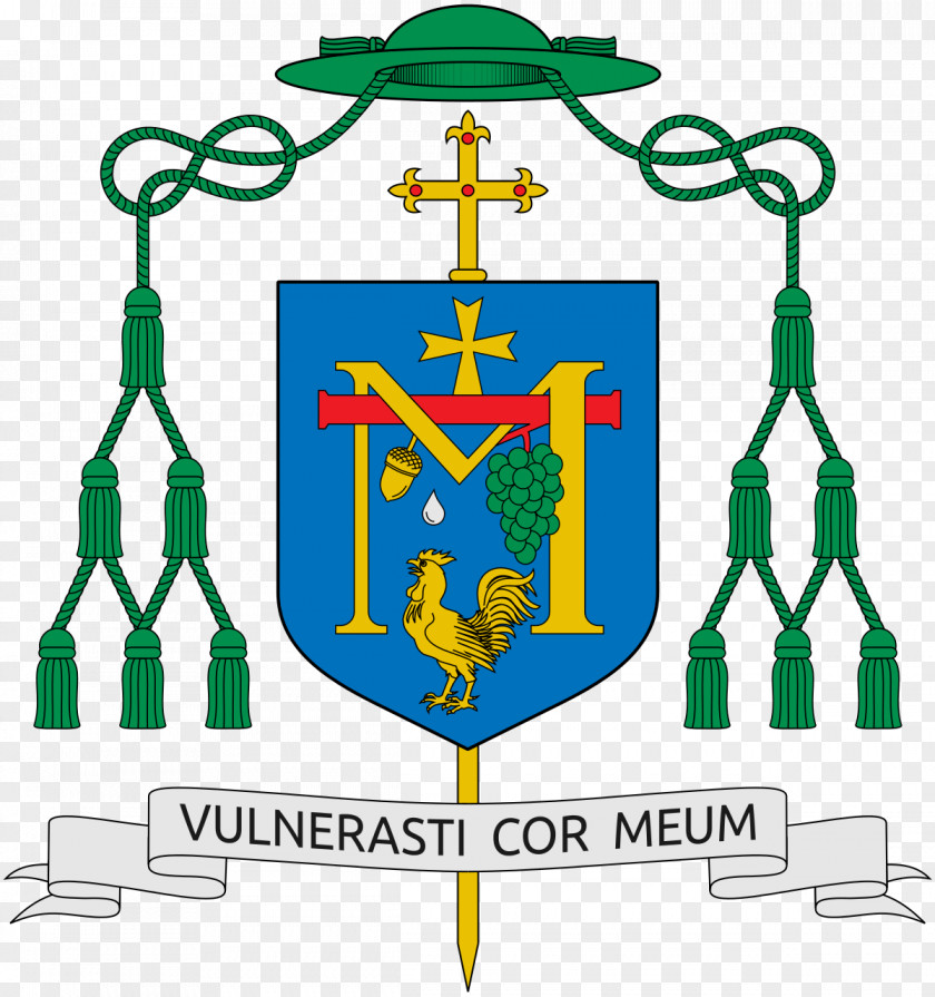 Guido De Philippis Bishop Coat Of Arms Catholic Diocese Santa Rosa Chancery Ecclesiastical Heraldry PNG