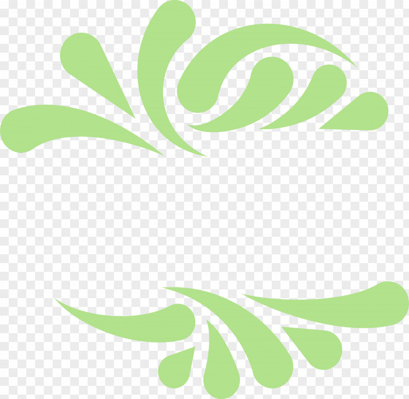 Leaf Logo Plant Stem Font Green PNG