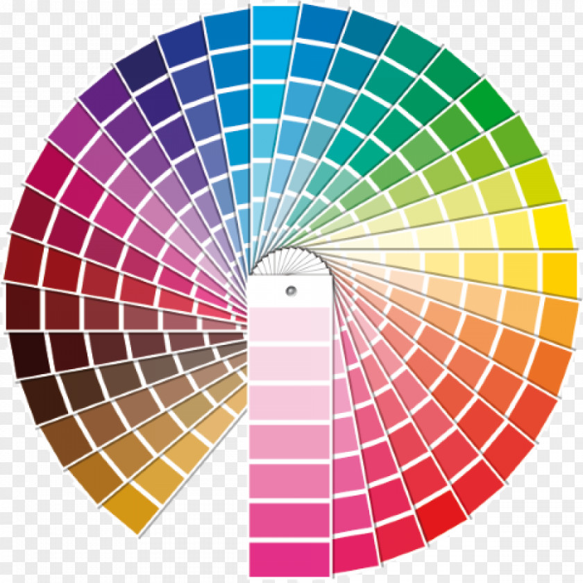 Swatches Vector Powder Coating Color Chart RAL Colour Standard Paint PNG