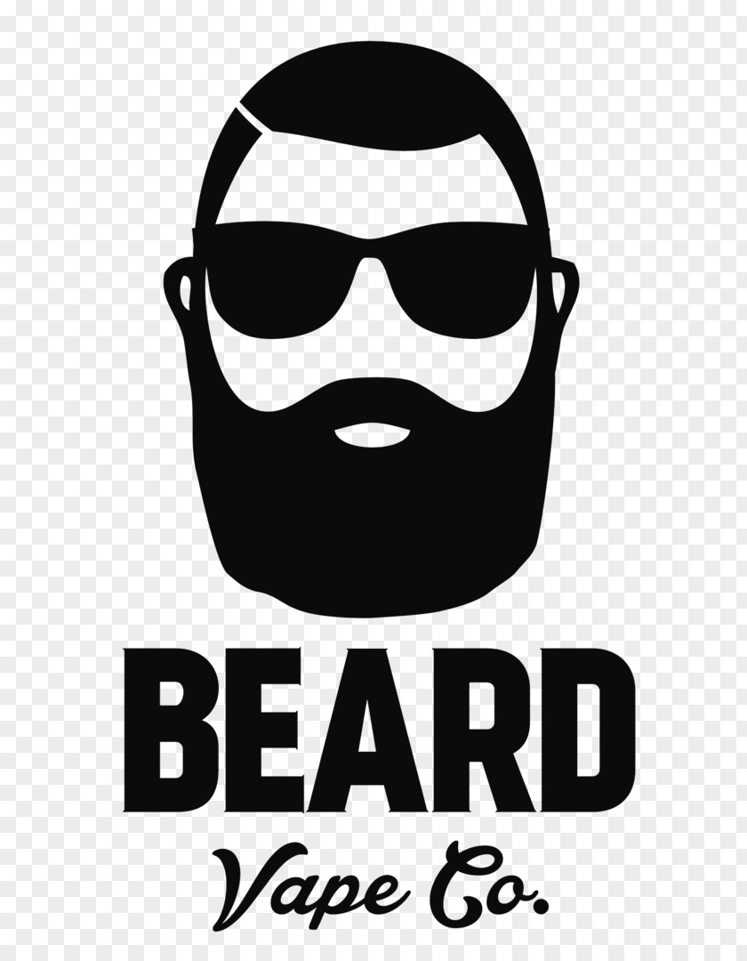 Beard Logo Electronic Cigarette Aerosol And Liquid Vapor Clip Art PNG