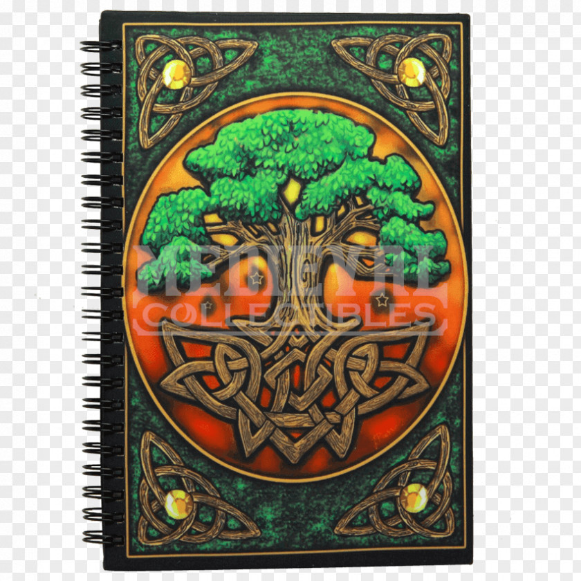 Celtic Tree Art Small Academic Journal Fairy PNG