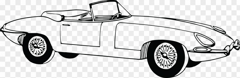Classic Car Sports Plymouth Barracuda Convertible Clip Art PNG