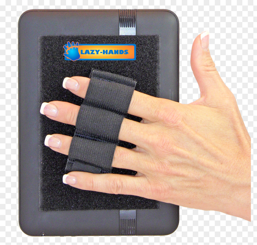 Hand With Tablet Thumb Handheld Devices Nail IPad Mini PNG