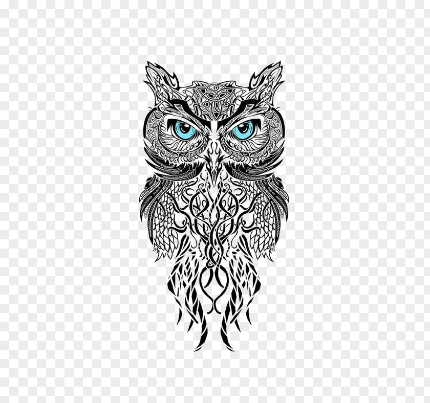 Owl Man's Ruin Tattoo & Piercing Black-and-gray Scleral Tattooing PNG