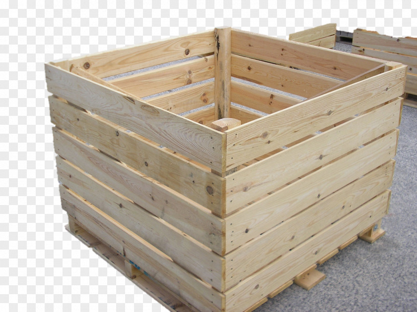 Portugal Lumber Plywood Crate PNG