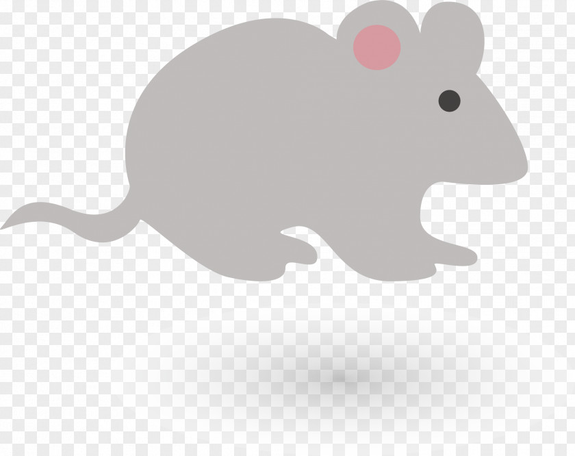 Vector Hand-painted Mouse Rat Euclidean Drawing Illustration PNG