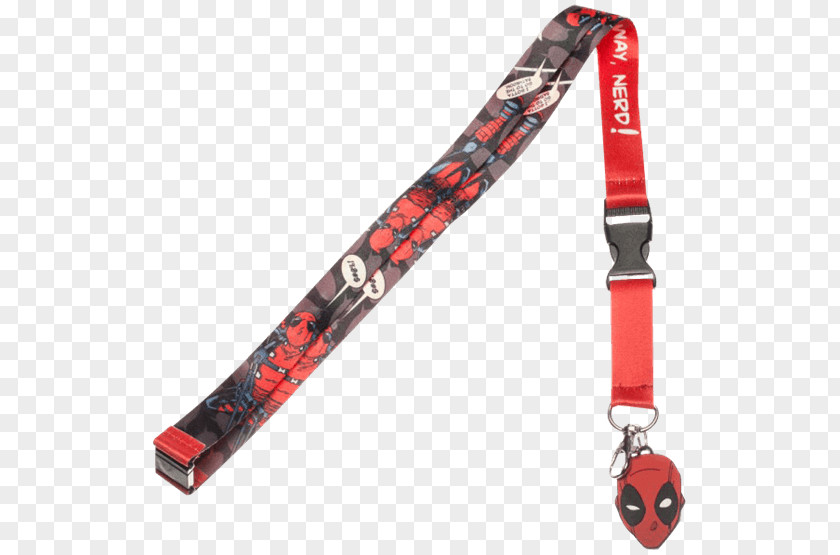 Deadpool Lanyard Spider-Man Mystique Marvel Comics PNG