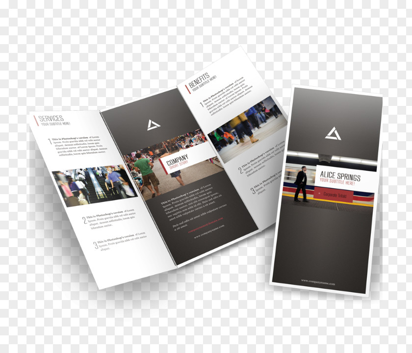 Design Mockup Brochure Download PNG