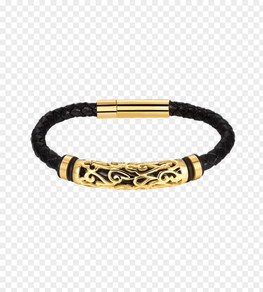 Gold Bracelet Bangle Leather Jewellery PNG