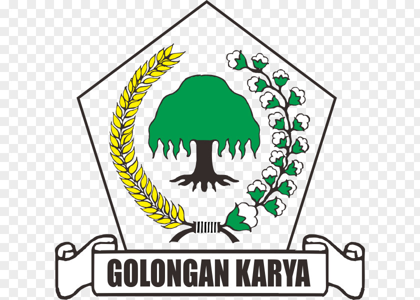 Golkar Poster Great Indonesia Movement Party Vector Graphics PNG