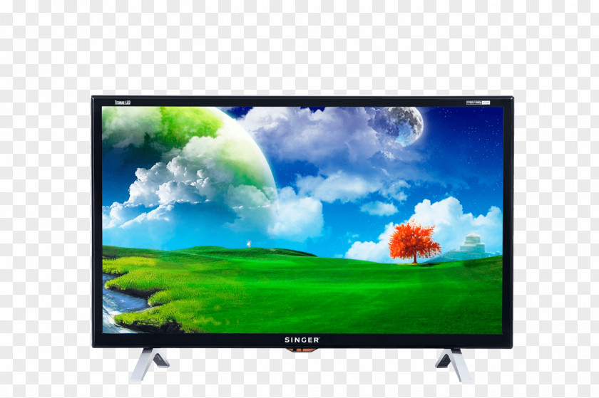 Led Tv LED-backlit LCD Television Set High-definition 1080p PNG