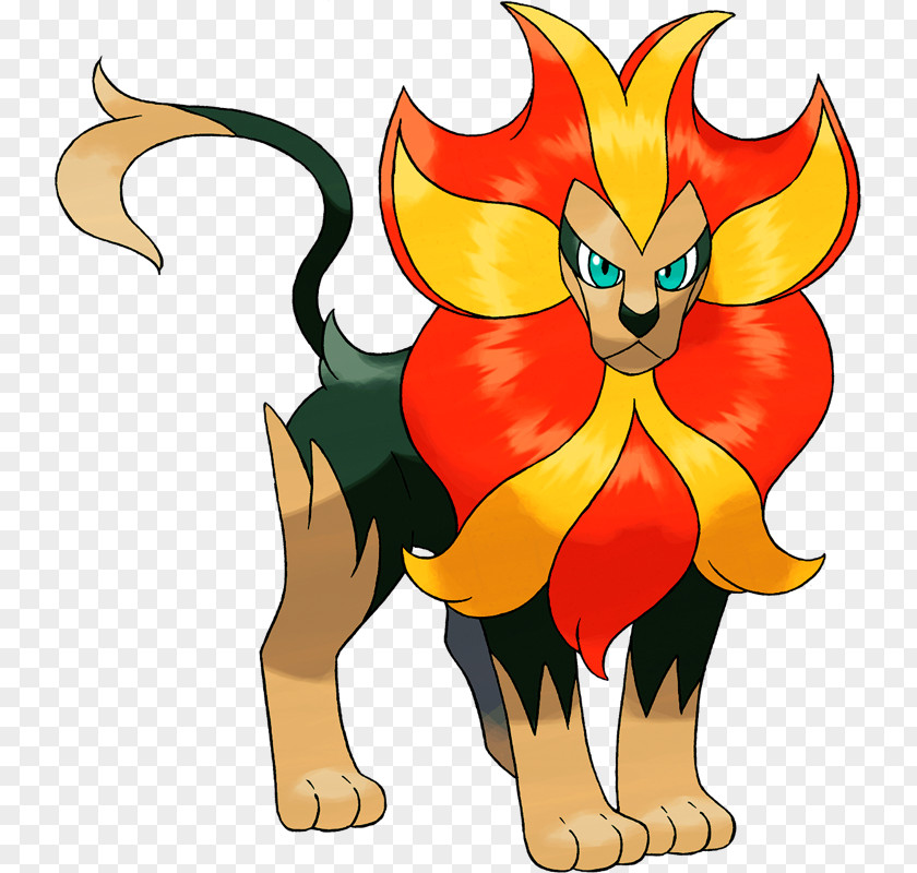 Lion Pokémon X And Y GO Pyroar PNG