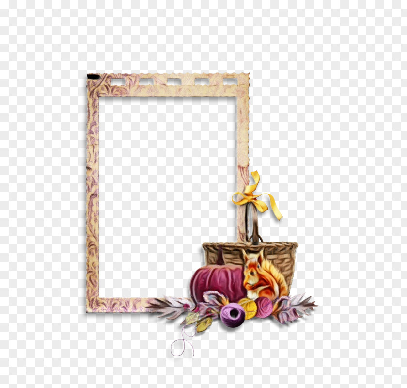 Magenta Picture Frame PNG