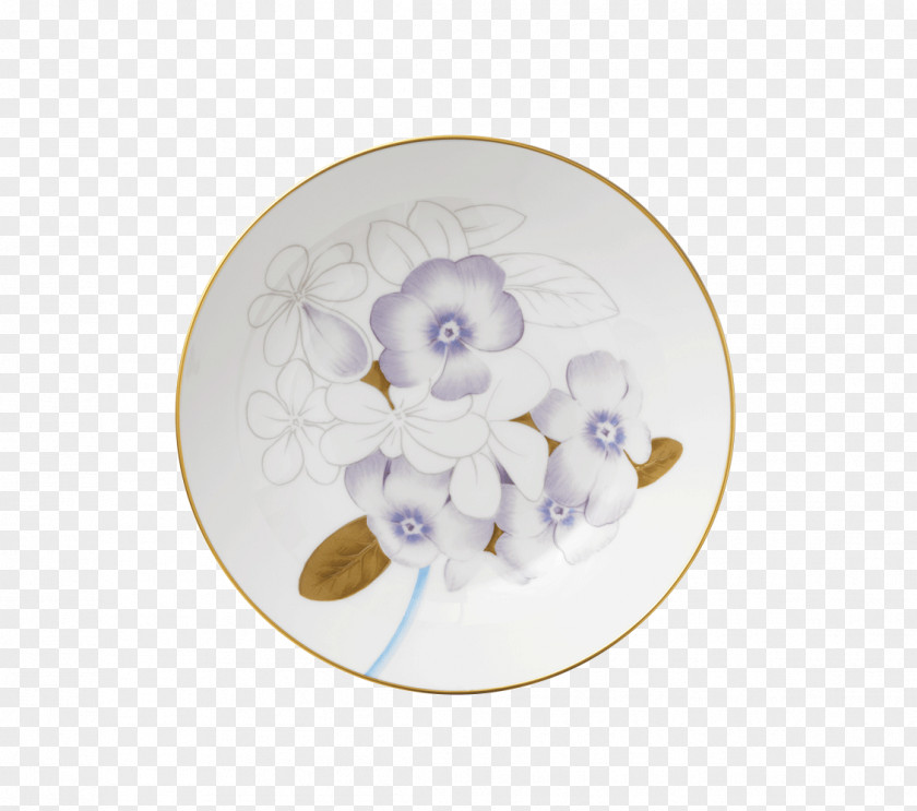 Plate Royal Copenhagen Musselmalet Porcelain PNG