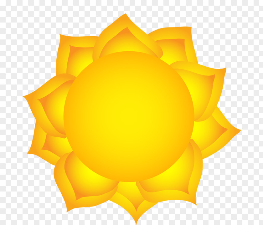 Yellow Sun Clip Art PNG