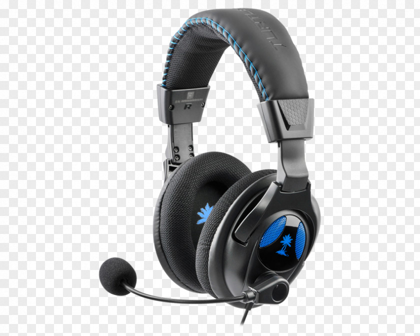 Amplified PlayStation 3 4 Xbox 360 Headphones Turtle Beach Corporation PNG